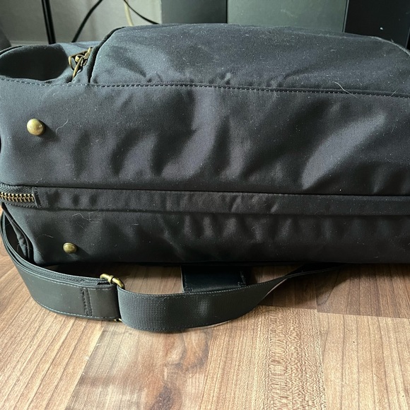 Nomad Lane Black Bento Bag Travel Carry On Personal Item Duffle Weekend - Picture 10 of 16